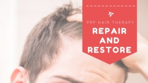 PRP hair restoration treatment